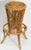 Italian Stool of Rattan and Bamboo From the Mid-20th Century For Sale - Image 10 of 13