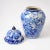 Blue Antique Japanese Meiji Period Seto Porcelain Vase For Sale - Image 8 of 9