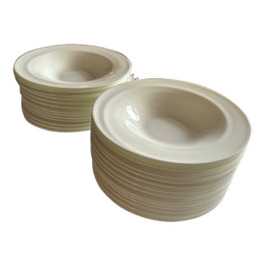 Fortessa Bone China Coupe Bowls- Set of 26