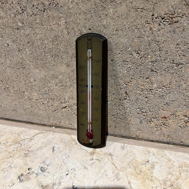 Early 20th Century Antique Thermometer by Taylor For Sale - Image 5 of 6