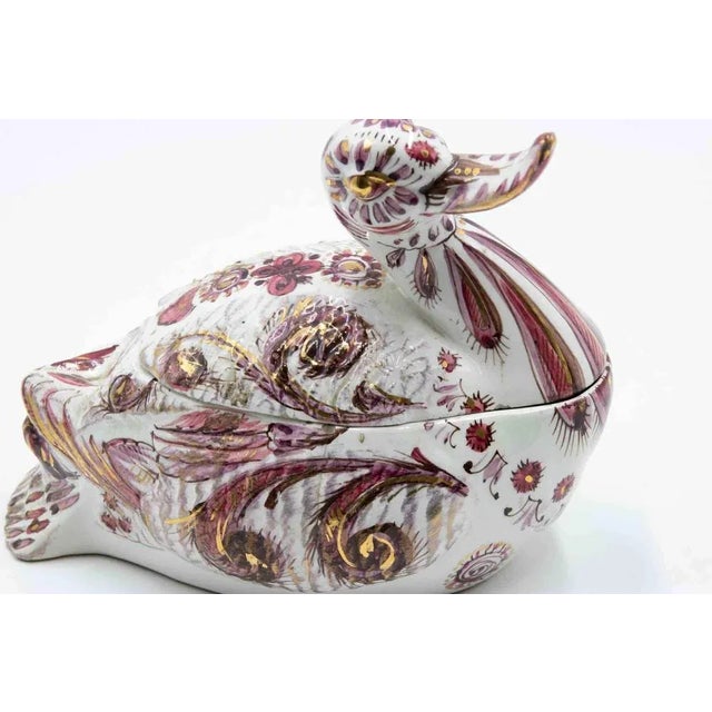 Vintage Duck Shaped Tureen from Ceramiche Mancioli, Italy, 1970s For Sale - Image 3 of 8