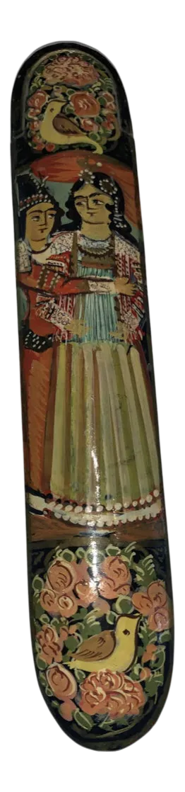 20th Century Lacquer Penbox, Persia, Qajar