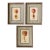 Antique Department of Agriculture Framed Botanical Apple and Peach Lithographs-Set of 3 For Sale
