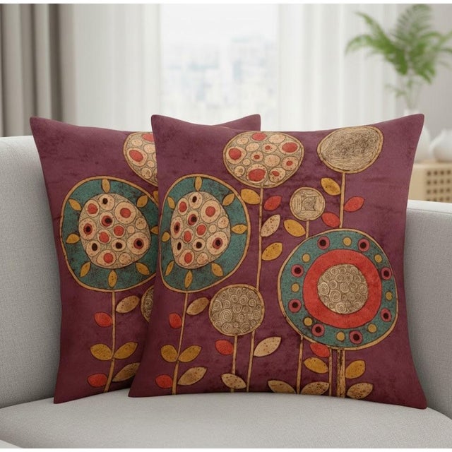 Mid-Century Modern Exquisite Luxury Mid-Century Modern Sofa Cushions / Pillows For Sale - Image 3 of 5