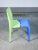 Light Painted Side Chair by M. Pistoletto For Sale - Image 6 of 10