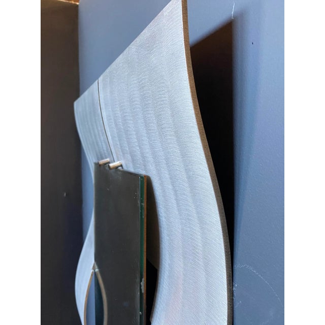 Mid-Century Modern 1970 Mid Century Wall Mirror by Lorenzo Burchiellaro, Italy For Sale - Image 3 of 9