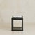 Late 20th Century French Black Wood Side Table with White Marble, 1970s - 2 Available For Sale - Image 5 of 10