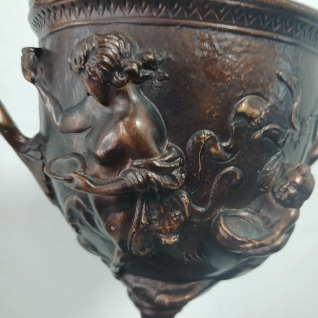 Late 20th Century Late 20th Century Bronze Replica of Kantharos Centaur Tazza For Sale - Image 5 of 7