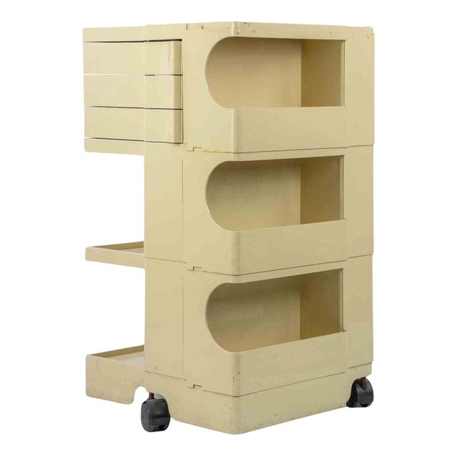 Vintage Bobby Cart in ABS Plastic by Joe Colombo, Italy, 1970s For Sale