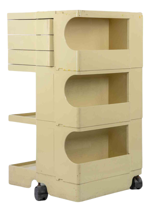 Vintage Bobby Cart in ABS Plastic by Joe Colombo, Italy, 1970s