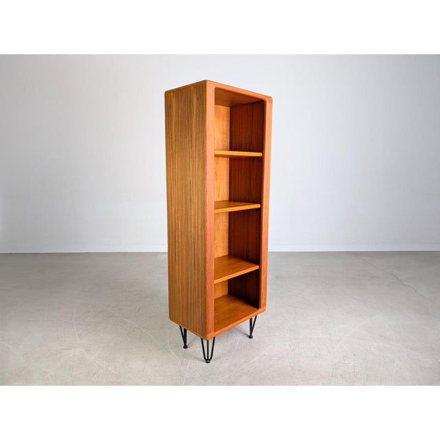 Mid-Century Modern Mid-Century Danish Teak Bookcase For Sale - Image 3 of 9