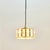 Metal Scandinavian Mid-Century Glass & Brass Ceiling Light/Chandelier Attributed to Carl Fagerlund for Orrefors, Sweden, 1960s For Sale - Image 7 of 11