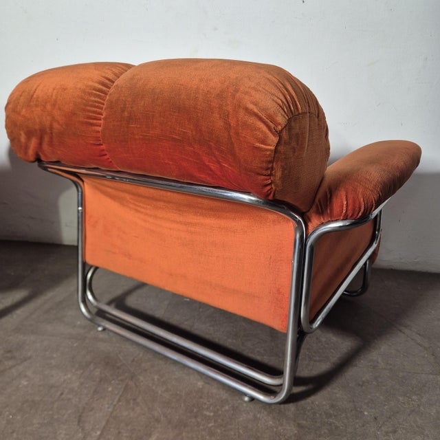 Vintage Lounge Chairs by Guido Falschini, 1970s, Set of 2 For Sale - Image 9 of 10