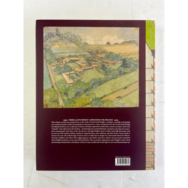 Frank Lloyd Wright: Unpacking the Archive, MoMA, 2017 For Sale - Image 4 of 5