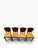Late 20th Century Maitland-Smith Hollywood Regency 5-Piece Game Table & Carved Shell-Back Chairs Set For Sale - Image 9 of 12