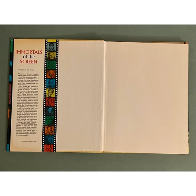 Pop Art Vintage Immortals of the Screen Hardcover Book For Sale - Image 3 of 11