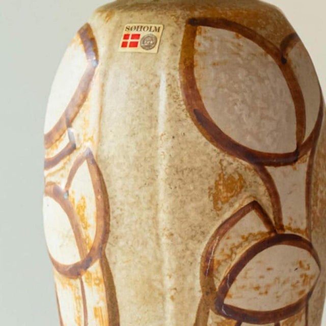 Ceramic Table Lamp attributed to Noomi Backhausen for Søholm, Denmark, 1960s For Sale - Image 11 of 13