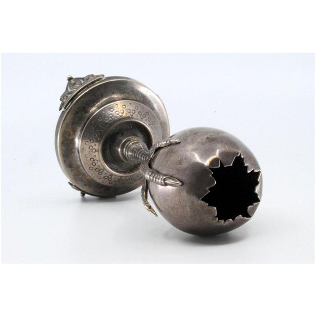 Silver Toothpick Holder For Sale - Image 4 of 10