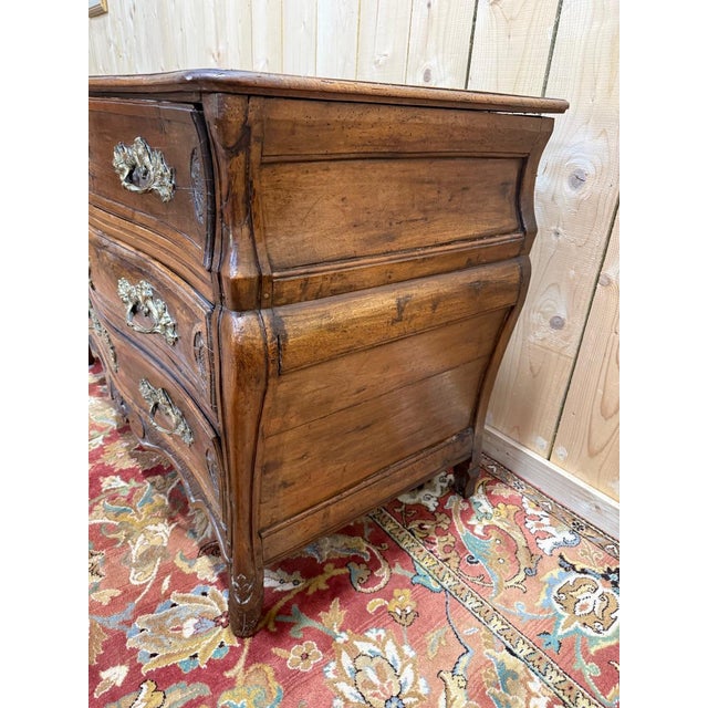 Wood Regency Walnut Chest of Drawers For Sale - Image 7 of 11