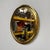 Mid-Century Modern Italian Round Wall Mirror in Brass, 1950s For Sale - Image 4 of 10
