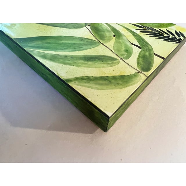 Watercolor, ink, and oil on cradled panel. Sides are finished with white oil and ready to hang. This is part of a series...