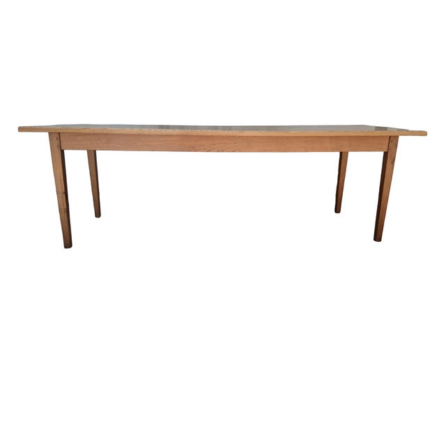 Vintage Farmhouse Table, 1950s For Sale - Image 3 of 5