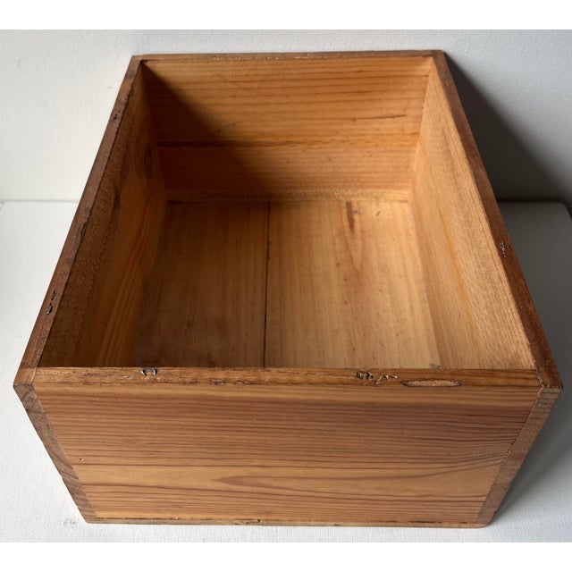 Brown Wine Crate-Chateau Lilian Ladouys-St. Estephe, France-2010 For Sale - Image 8 of 9