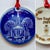 Beautiful vintage Christmas ornament by Bing & Grøndahl, Copenhagen. Part of the limited edition "Christmas in America"...