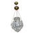 Sherle Wagner Crystal Beaded Basket Pendant Chandelier With Beaded Canopy For Sale