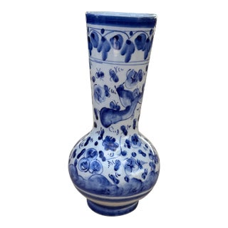 Portuguese Ceramic Jug in the 'Mille Fleurs' Style, For Sale
