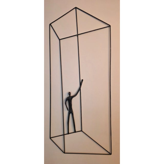 Phillips Collection Phillips Collection Perspective Trapezoid Standing For Sale - Image 4 of 4