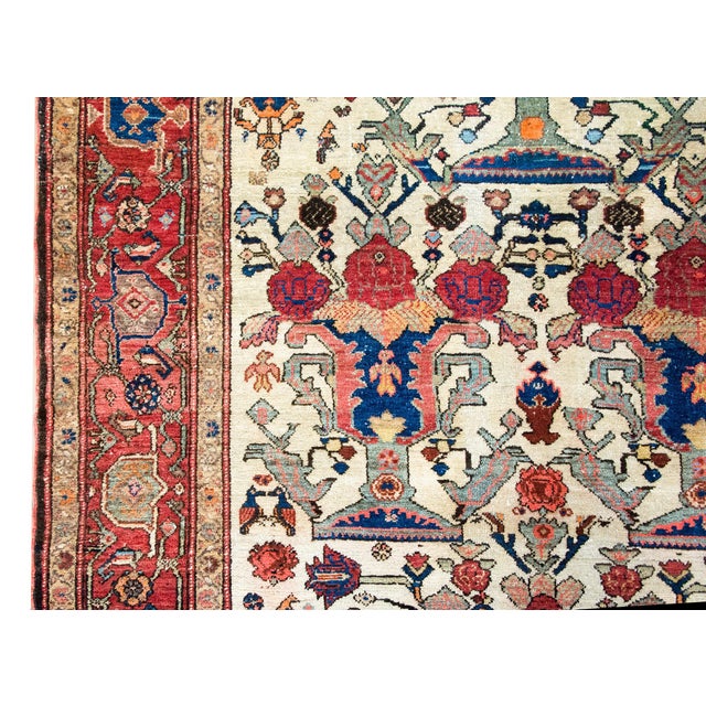Early 20th Century Persian Senneh Rug For Sale - Image 9 of 16