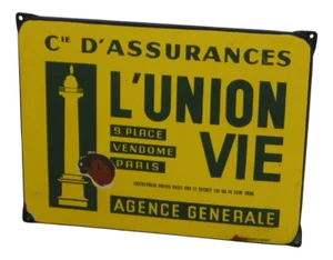 Union Vie France Plate, 1930