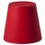 Flame Red Ali Baba Stool by Giò Colonna Romano For Sale