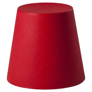 Flame Red Ali Baba Stool by Giò Colonna Romano