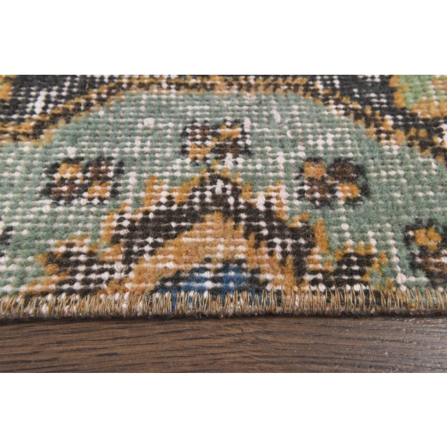 1960s 1960s Turkish Hand-Knotted Oriental Runner Rug For Sale - Image 5 of 8