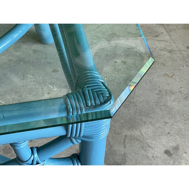Rattan Bentwood Coffee or Cocktail Table | Chairish