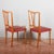 Red Leather Chairs, Set of 2 For Sale - Image 5 of 9