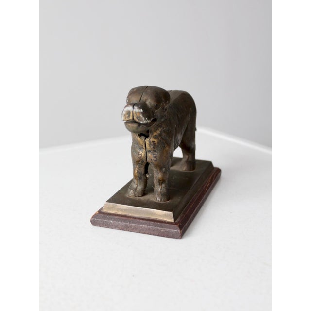 Antique Brass Dog Nut Cracker For Sale - Image 4 of 8
