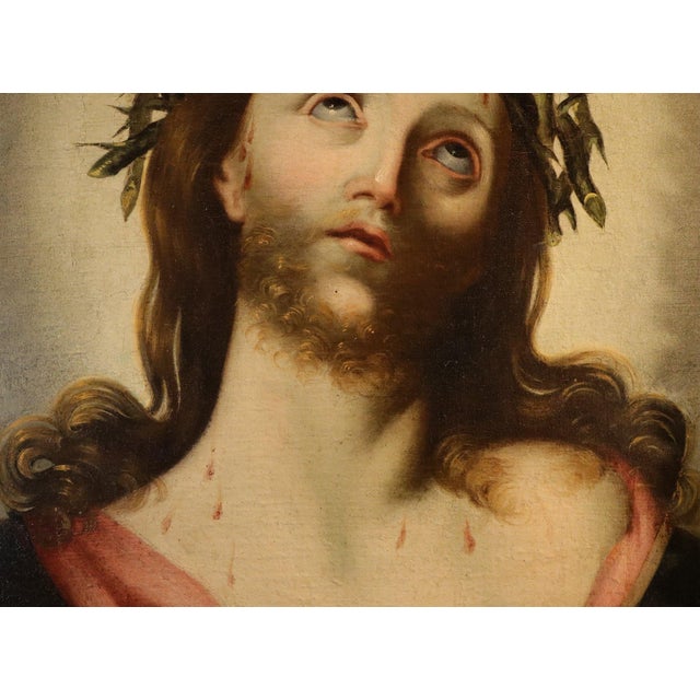 Baroque Guido Reni, Ecce Homo, 1660, Oil on Canvas For Sale - Image 3 of 15
