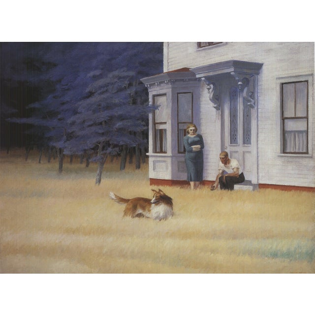 Artist: Edward Hopper Title: Cape Cod Evening Year: 2009 Signed: No Medium: Offset Lithograph Paper Size: 17 x 17.75...