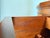 An exceptional Georgian style custom mahogany demilune server or sideboard by Joseph Gerte of Boston MA. Showcases a...