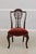 Queen Anne Set of 8 Drexel Mahogany Dining Chairs For Sale - Image 3 of 16