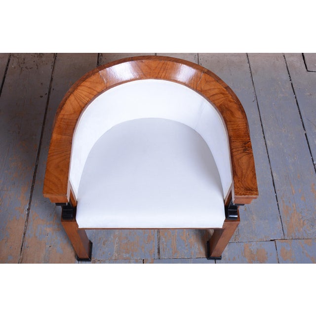 Empire Seating Set in Spruce and Cherry Wood, 1850s, Set of 3 For Sale - Image 15 of 18