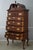 Queen Anne Henkel Harris 3 Part Cherry Highboy Chest of Drawers For Sale - Image 3 of 18