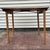 Victorian Late 19th Century Antique American Folding Sewing Table With Faux Bamboo Legs For Sale - Image 3 of 12