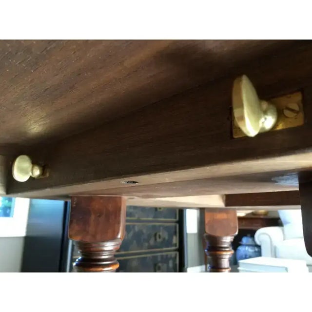 Hl Holland Attributed English Country Birdcage Pedestal Table For Sale In Los Angeles - Image 6 of 6