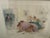 Paper Mid 20th Century Gaston Hoffmann the Blatant Mortal Sin - Signed For Sale - Image 7 of 8