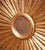 Large Vintage Italian Giltwood Sunburst Mirror With Layered Rays For Sale - Image 4 of 9
