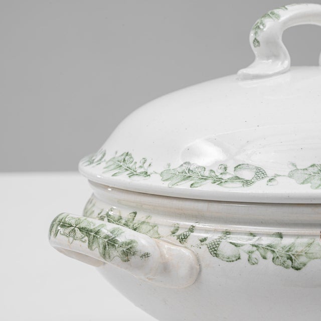 20th Century Dutch Special Edition Porcelain Tureen With Lid For Sale - Image 9 of 18